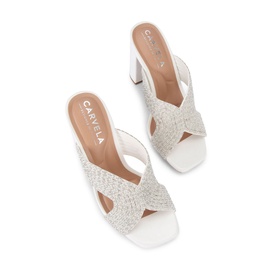 Paparazzi Embellished Block Heels