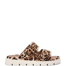 Pavilion Leopard Flat Sandals
