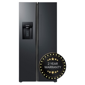 American Side By Side Fridge Freezer with Plumbed Ice & Water Dispenser