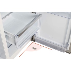 American Side By Side Fridge Freezer with Plumbed Ice & Water Dispenser