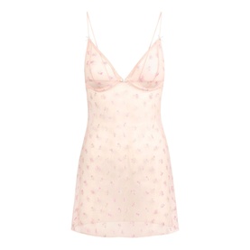 Underwire Slip Dress Primrose Multi Tulle