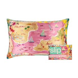Pure Silk Queen Pillowcase - Beach Club 