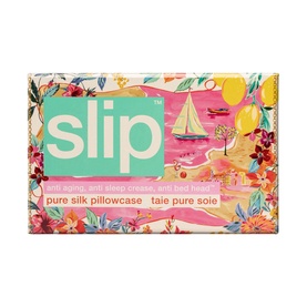 Pure Silk Queen Pillowcase - Beach Club 
