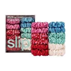 Pure Silk Minnie Scrunchies - Sundown 