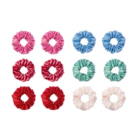 Pure Silk Minnie Scrunchies - Sundown 