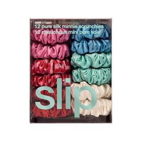 Pure Silk Minnie Scrunchies - Sundown 
