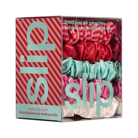 Pure Silk Midi Scrunchies - Gelati 
