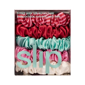 Pure Silk Midi Scrunchies - Gelati 