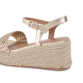 Treccia Woven Flatform Sandals