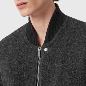 Saku Knitted Bomber Jacket