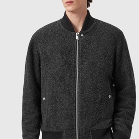 Saku Knitted Bomber Jacket