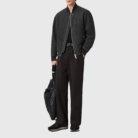 Saku Knitted Bomber Jacket