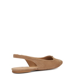 Hanna Suede Slingback Flats