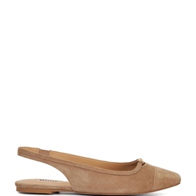 Hanna Suede Slingback Flats