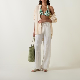 Tanger Adjustable Printed Bikini Top
