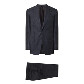 Shelton Check Two-Piece Suit