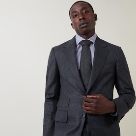 Shelton Check Two-Piece Suit