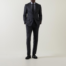 Shelton Check Two-Piece Suit
