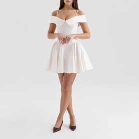 Elida Off-The-Shoulder Mini Dress