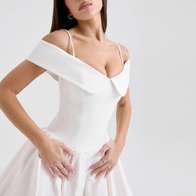Elida Off-The-Shoulder Mini Dress