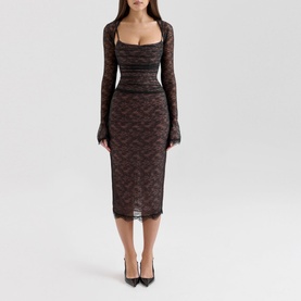 Gaia Lace Corset Dress