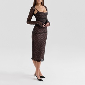 Gaia Lace Corset Dress