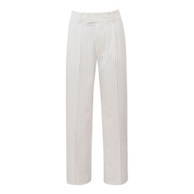 Hayden High-Waisted Striped Trousers