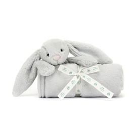 Bashful Silver Bunny Blankie 56cm