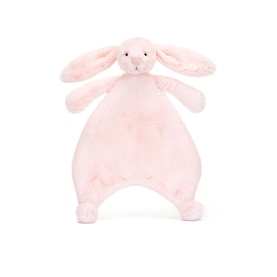 Bashful Pink Bunny Comforter 27cm