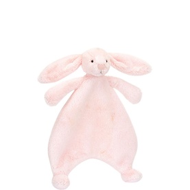 Bashful Pink Bunny Comforter 27cm