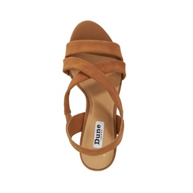 Kamies Wide-Fit Cork Heeled Wedges