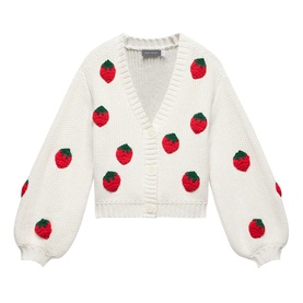 Strawberry Cardigan