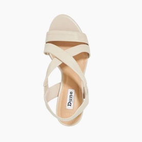 Kamies Wide-Fit Cork Heeled Wedges