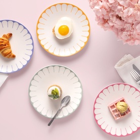 Fleur Cassis Breakfast Plate