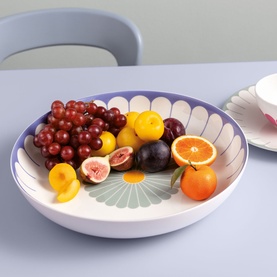 Fleur Couleur Salad Bowl 38cm