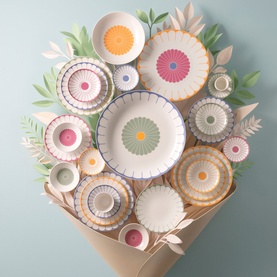 Fleur Soleil Coffee Cup