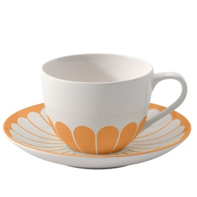 Fleur Soleil Coffee Cup Saucer