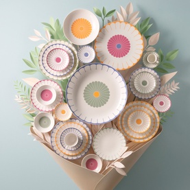 Fleur Soleil Espresso Cup