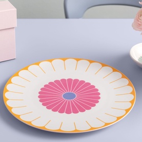 Fleur Couleur Serving Platter