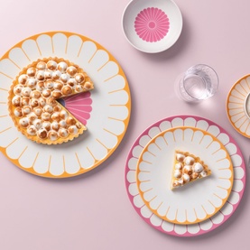 Fleur Couleur Serving Platter