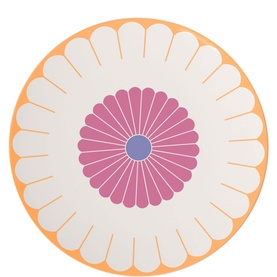 Fleur Couleur Serving Platter