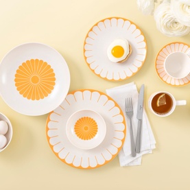 Fleur Soleil Espresso Cup Saucer
