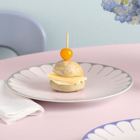 Fleur Vert Dinner Plate