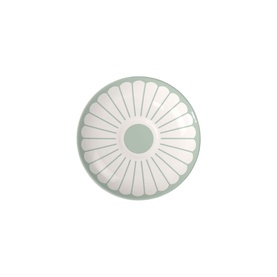 Fleur Vert Espresso Cup Saucer