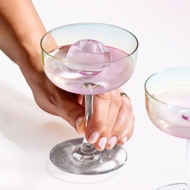 Like Pearl Champagne Coupe, Set of Two