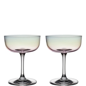 Like Pearl Champagne Coupe, Set of Two