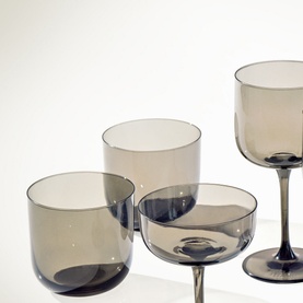 Like Smoke Highball Glass Set, Set of Two