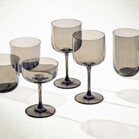 Like Smoke Champagne Coupe, Set of Two