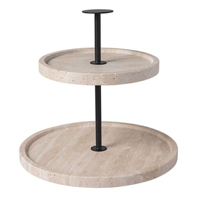 Manufacture Travertine Cake Stand