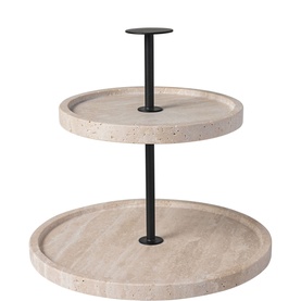Manufacture Travertine Cake Stand
